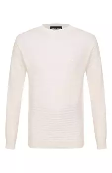 Джемпер изо льна и хлопка Giorgio Armani