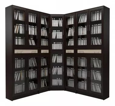 Шкаф книжный Мебелайн-23