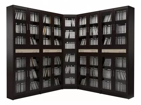 Шкаф книжный Мебелайн-24