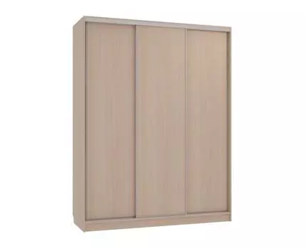 Шкаф-купе Бассо 5 (230.5, 60 см, Прямые, Светлое дерево, 180 см)