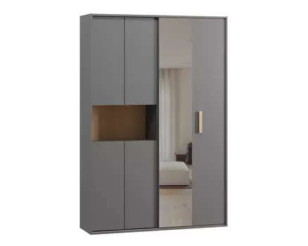 Шкаф-купе Бладвен-140-210 Grey Oak