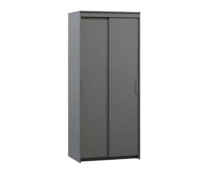 Шкаф-купе Тебар-2-90-210 Графит без зеркал