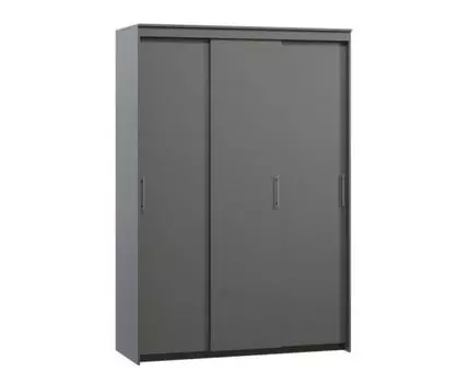 Шкаф-купе Тебар-3-150-220 Графит без зеркал