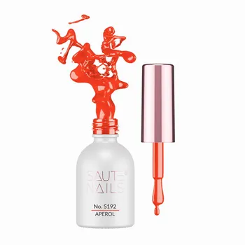 Гибридный лак для ногтей s192 aperol, 8 мл Saute Nails, цвет s192 aperol