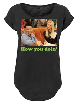 Рубашка F4NT4STIC How You Doin, черный