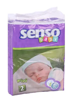 Подгузники Senso baby Mini крем-бальз (3-6 кг), 52 шт