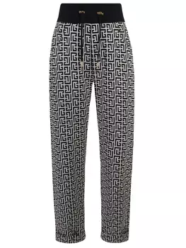Брюки хлопковые BALMAIN