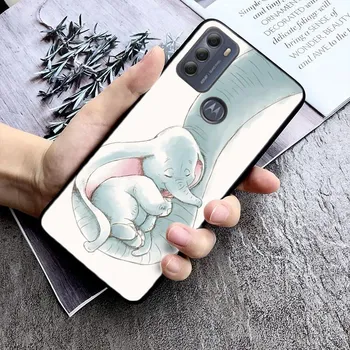 Милый чехол для телефона с изображением слонов для Moto G84 G23 G24 G31 G32 G41 G51 G52 G53 G54 G71 G82 G42 G62 G200 G Play G Stylus Moto G51 5G