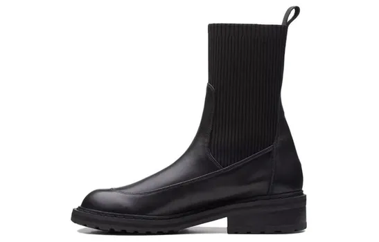 Ботильоны женские черные Clarks