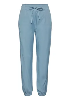 Тканевые брюки LASCANA Tapered Pants, синий деним