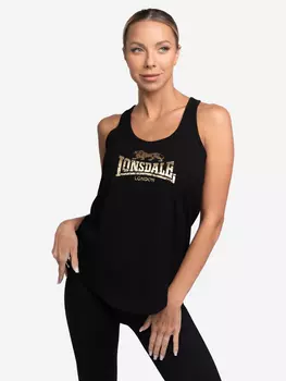 Майка женская LONSDALE LISMOYNY, Черный