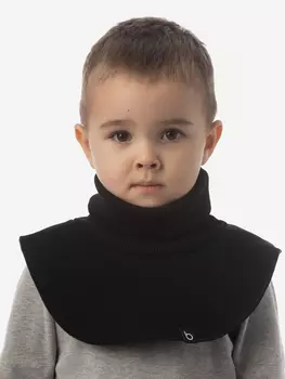 Манишка утепленная с начесом для мальчика bodo, Черный