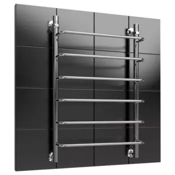 Полотенцесушитель водяной Л10 60x40 см 1" нержавеющая сталь