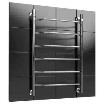 Полотенцесушитель водяной Л7 60x40 см 1" нержавеющая сталь