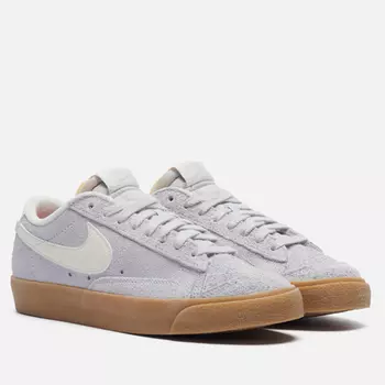 Женские кроссовки Nike Wmns Blazer Low '77 Vintage, цвет серый, размер 36.5 EU
