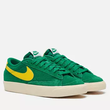 Женские кроссовки Nike Wmns Blazer Low '77 Vintage, цвет зелёный, размер 40 EU