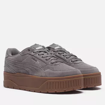 Женские кроссовки Puma Karmen II Idol Suede, цвет серый, размер 37 EU