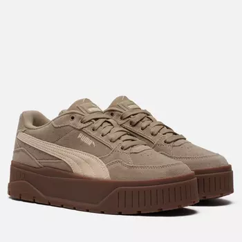 Женские кроссовки Puma Karmen II Idol Suede, цвет бежевый, размер 37 EU
