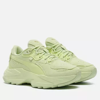 Женские кроссовки Puma Orkid Soft, цвет зелёный, размер 38.5 EU