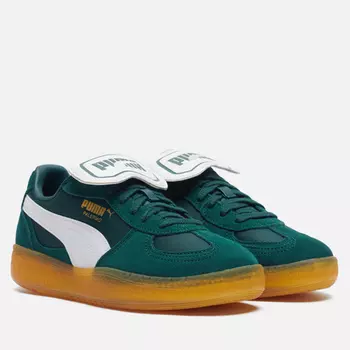 Женские кроссовки Puma Palermo Moda Tongue, цвет зелёный, размер 40 EU