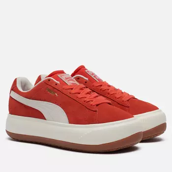 Женские кроссовки Puma Suede Mayu Up, цвет красный, размер 38 EU