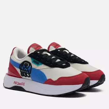 Женские кроссовки Puma x Mr Doodle Cruise Rider, цвет бежевый, размер 39 EU