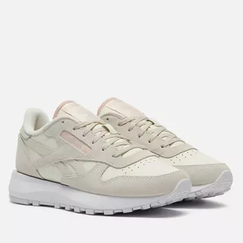 Женские кроссовки Reebok Classic Leather SP, цвет бежевый, размер 40.5 EU