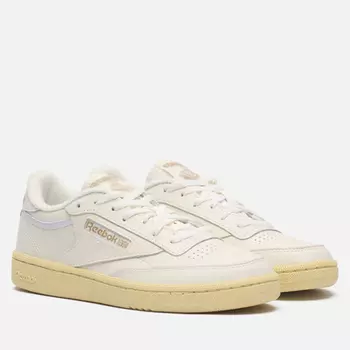 Женские кроссовки Reebok Club C 85, цвет бежевый, размер 36 EU