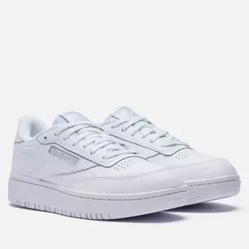 Женские кроссовки Reebok Club C Double, цвет белый, размер 40 EU