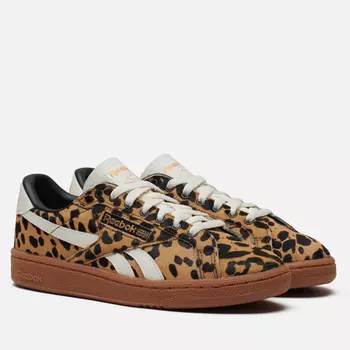 Женские кроссовки Reebok Club C Grounds UK, цвет коричневый, размер 38 EU