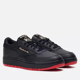Женские кроссовки Reebok x Cardi B Club C Coated, цвет чёрный, размер 38 EU