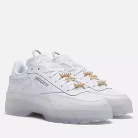 Женские кроссовки Reebok x Cardi B Club C, цвет белый, размер 40 EU