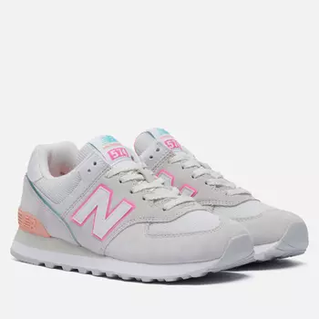 Женские кроссовки New Balance 574 Classic, цвет серый, размер 38 EU