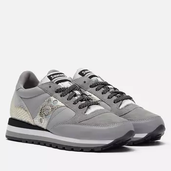 Женские кроссовки Saucony Jazz Triple, цвет серый, размер 40.5 EU