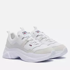 Женские кроссовки Tommy Jeans Lightweight Hybrid Trainers, цвет белый, размер 37 EU