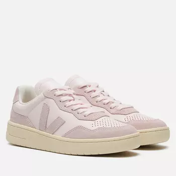 Женские кроссовки VEJA V-90 O.T. Leather, цвет розовый, размер 38 EU