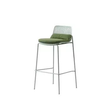 Стул барный Louran с подушкой зелёный Stool Group арт.УТ000040191