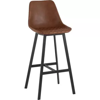 Стул барный TEXAS экокожа коричневый Stool Group (арт.УТ000038914)
