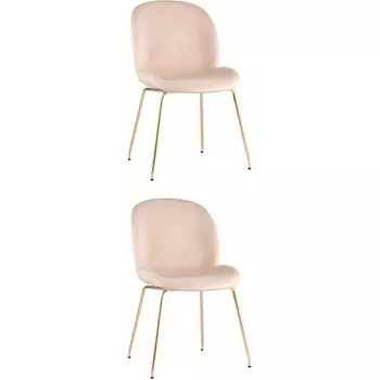 Стул Beetle бежевый 2 шт Stool Group (арт.УТ000037550)