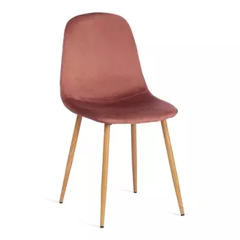 Стул BREEZE (mod. 4724) / 1 шт. в упаковке (Вельвет,Металл /Коралловый ) Tetchair