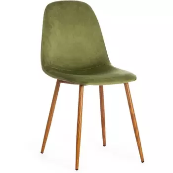 Стул BREEZE (mod. 4724) (Вельвет,Металл /Зеленый ) Tetchair