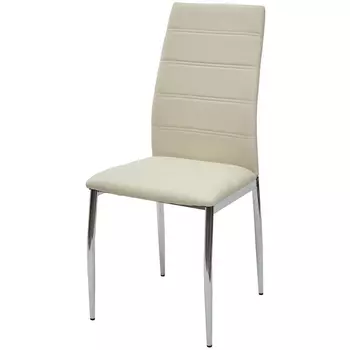Стул кремовый #614, экокожа M-City DESERT XS603614 (4 шт.)