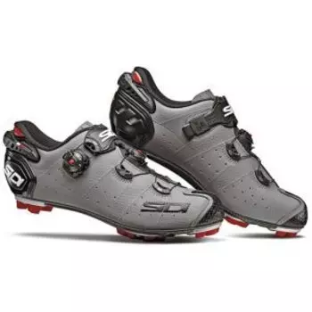 Велотуфли SIDI MTB DRAKO 2 Carbon SRS MATT, серый/черный, 2019, CDRAKO2MATT