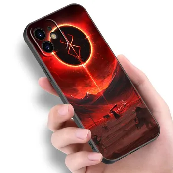 Чехол для телефона «Аниме Берсерк Кишки» для Apple iPhone 14 13 12 Mini 11 Pro Max 7 8 XR X XS 7 8 Plus SE 2020 2022, черный мягкий чехол iPhone SE 2022