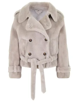 Дубленка из овчины BRUNELLO CUCINELLI