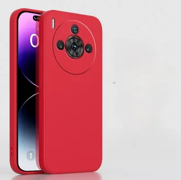 Для ZTE Nubia Z70 Ultra Liquid силиконовый ремешок чехол для Nubia Z60S Pro Z60 Ultra Soft TPU защита камеры противоударный чехол ZTE Nubia Z70 Ultra темно-зеленого