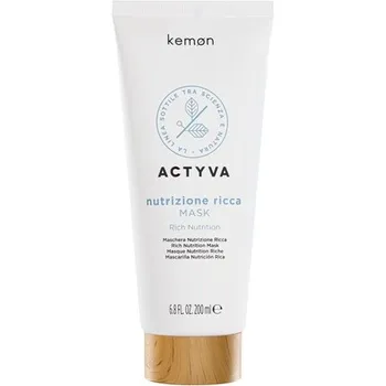 Kemon Actyva Nutrizione Ricca Mask Velian Интенсивная питательная маска для очень сухих волос 200 мл