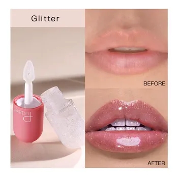 Pudaier Mini Capsule Lip Gloss Увлажняющий прозрачный блеск для губ, меняющий цвет 4.5ml