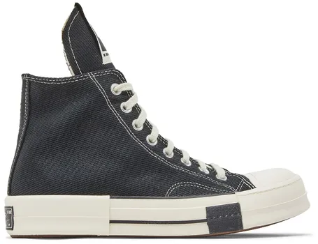 Кроссовки Converse Rick Owens x DRKSHDW DRKSTAR Chuck 70 High Black, черный