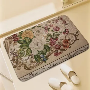 Простые суперабсорбирующие коврики для ванной Foral из диатомита, коврики для входа в душевую, декоративная подкладка для ног, быстросохнущий коврик для туалета 40x60cm Diatom